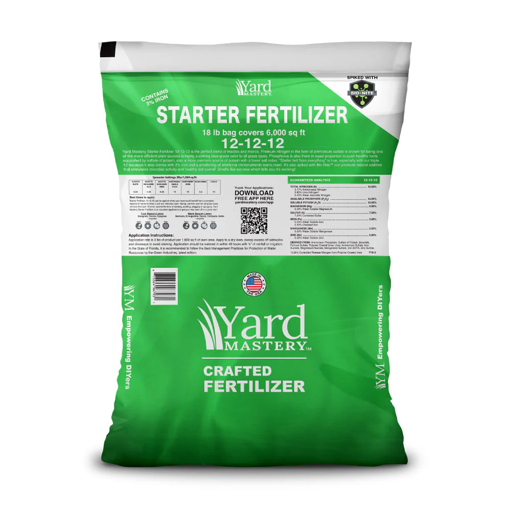 12-12-12 Starter Fertilizer 3% Iron - Bio-Nite - Granular Lawn Fertilizer | Yard Mastery (wholesale) - Image 3