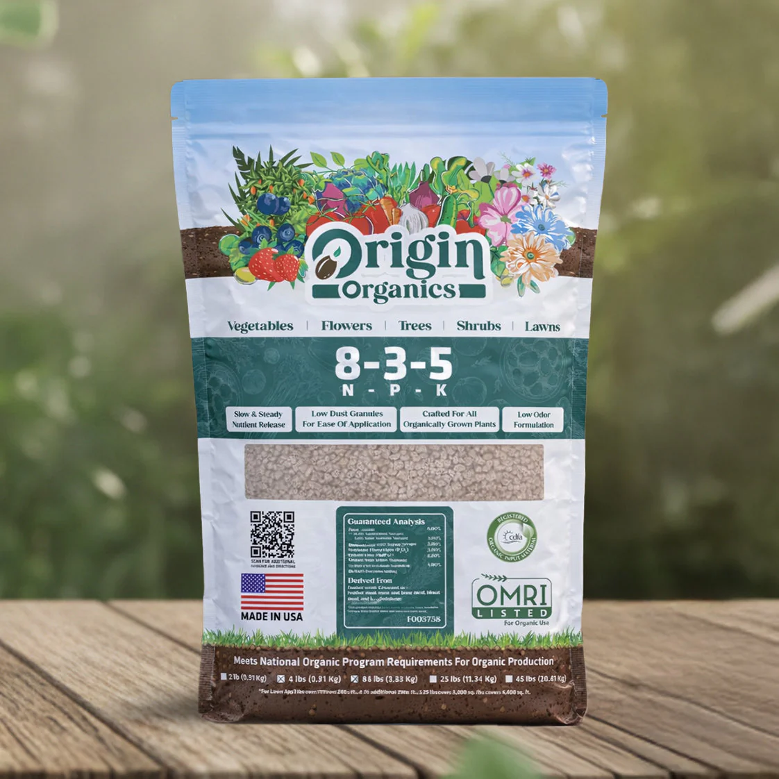 8-3-5 Organic All-Purpose Fertilizer | OMRI Certified - Image 5