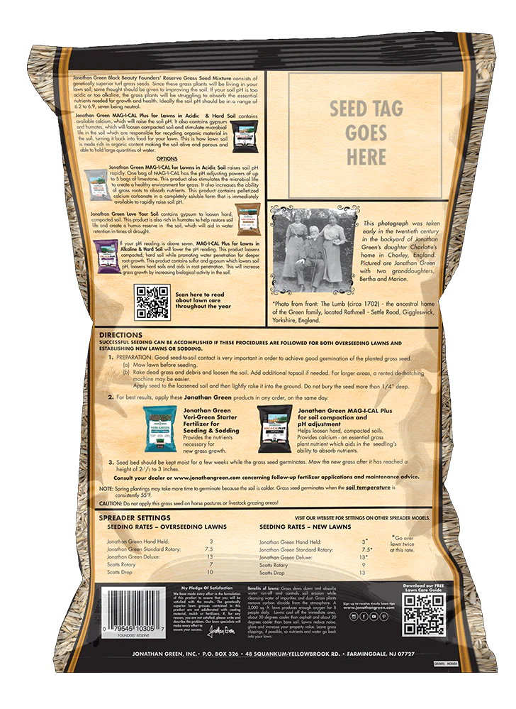 Black Beauty Founders' Reserve Grass Seed | Jonathan Green - Image 2