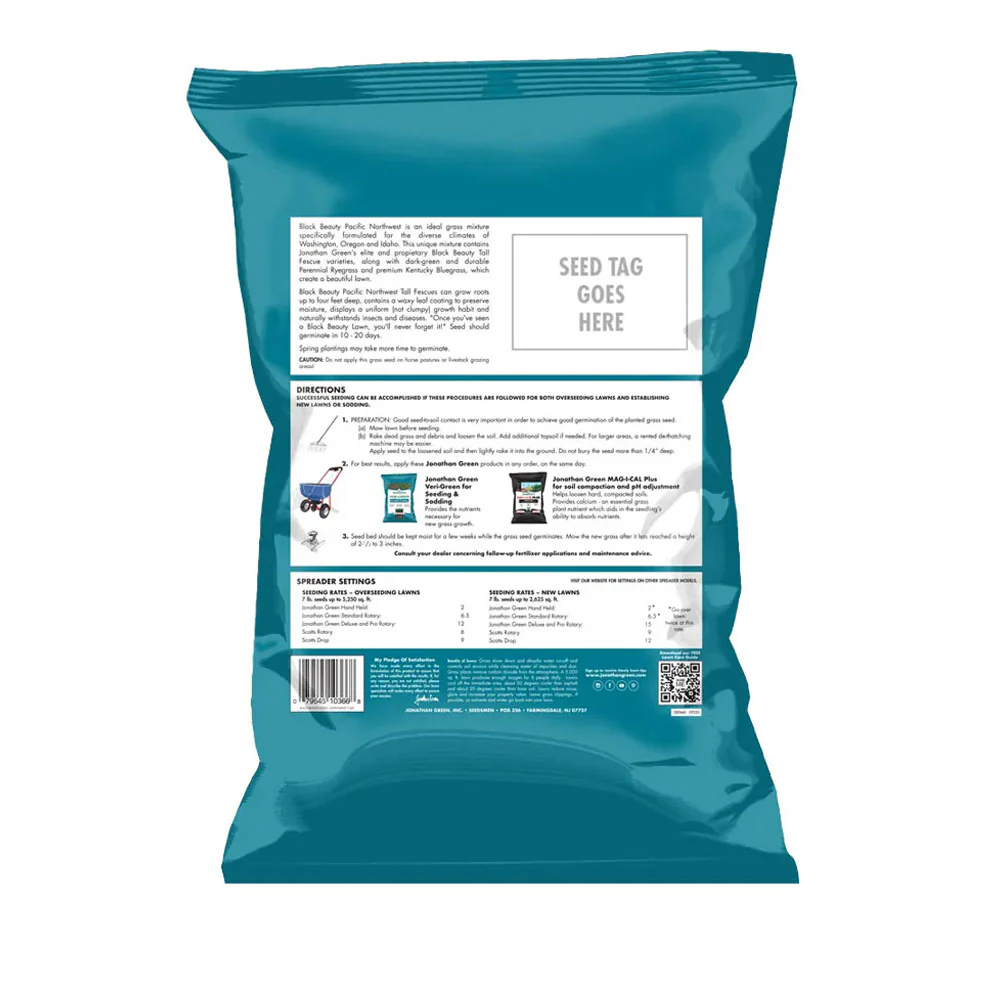 Black Beauty Pacific Northwest Grass Seed | Jonathan Green - Image 2