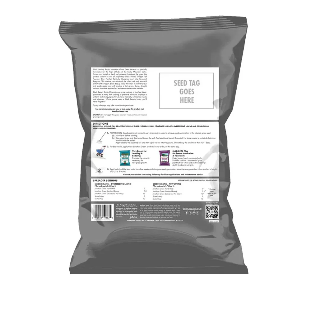 Black Beauty Rocky Mountain Grass Seed | Jonathan Green - Image 2