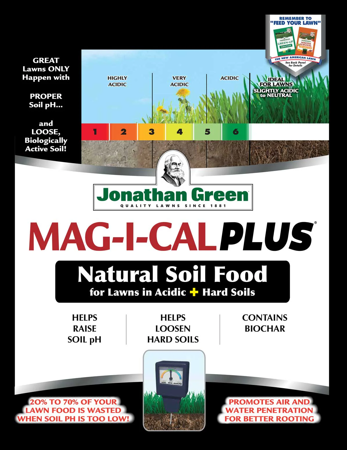 MAG-I-CAL PLUS Soil Food for Lawns in Acidic & Hard Soil | Jonathan Green - Image 3
