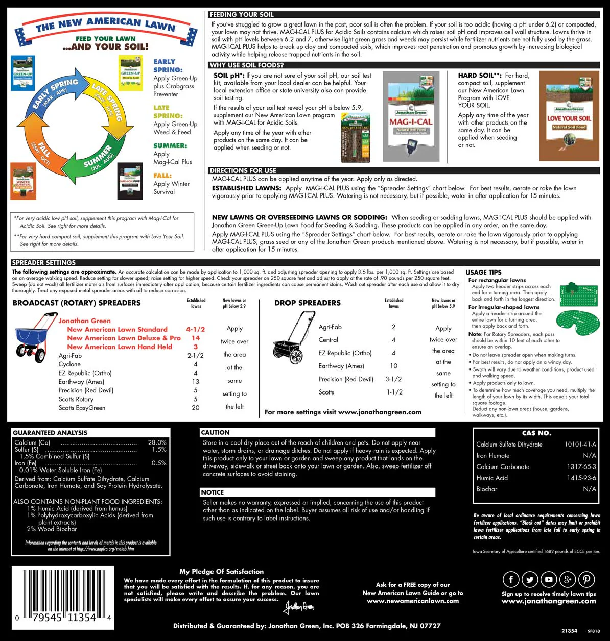 MAG-I-CAL PLUS Soil Food for Lawns in Acidic & Hard Soil | Jonathan Green - Image 4