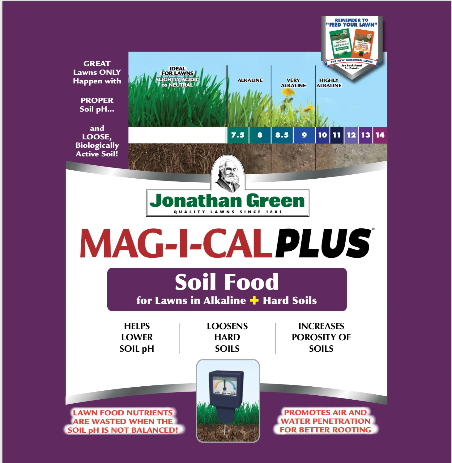 MAG-I-CAL PLUS Soil Food for Lawns in Alkaline & Hard Soil | Jonathan Green - Image 5